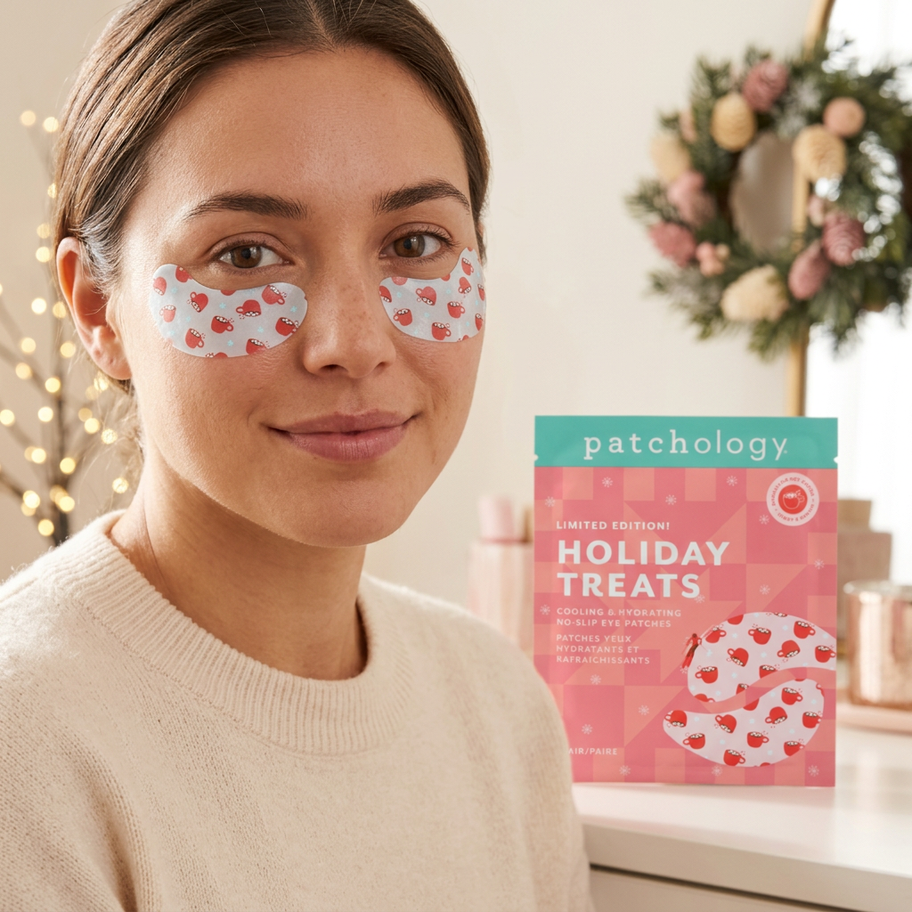 Patchology – Patchs yeux hydratants Holiday Treats – 1 paire