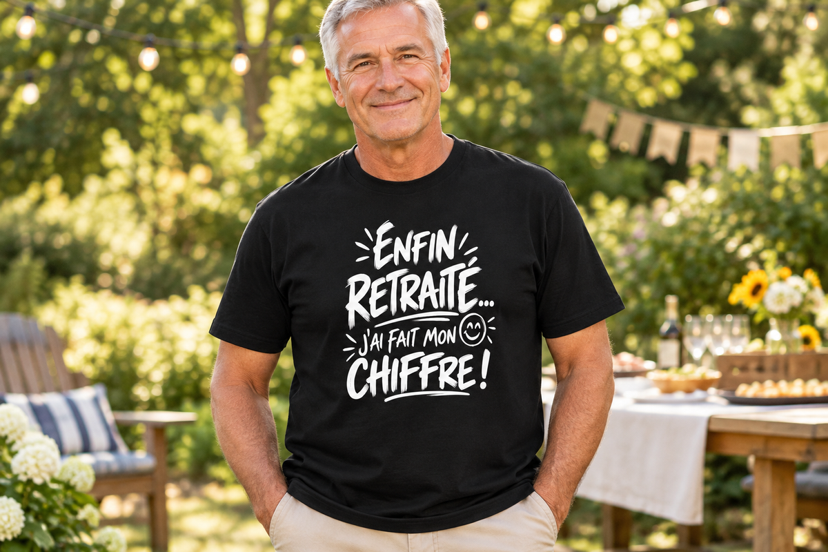 Nouvelle photo du chandail de retraite