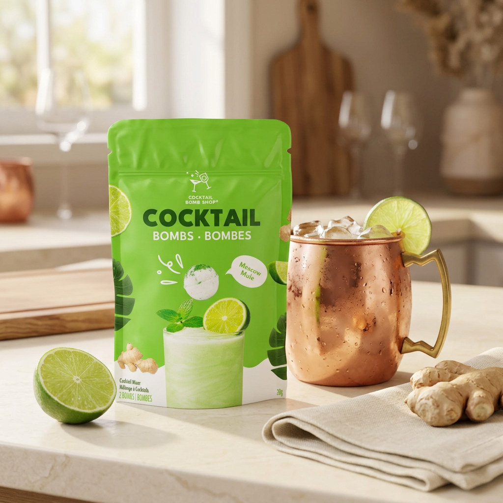 Bombes à cocktail Moscow Mule – Paquet de 2