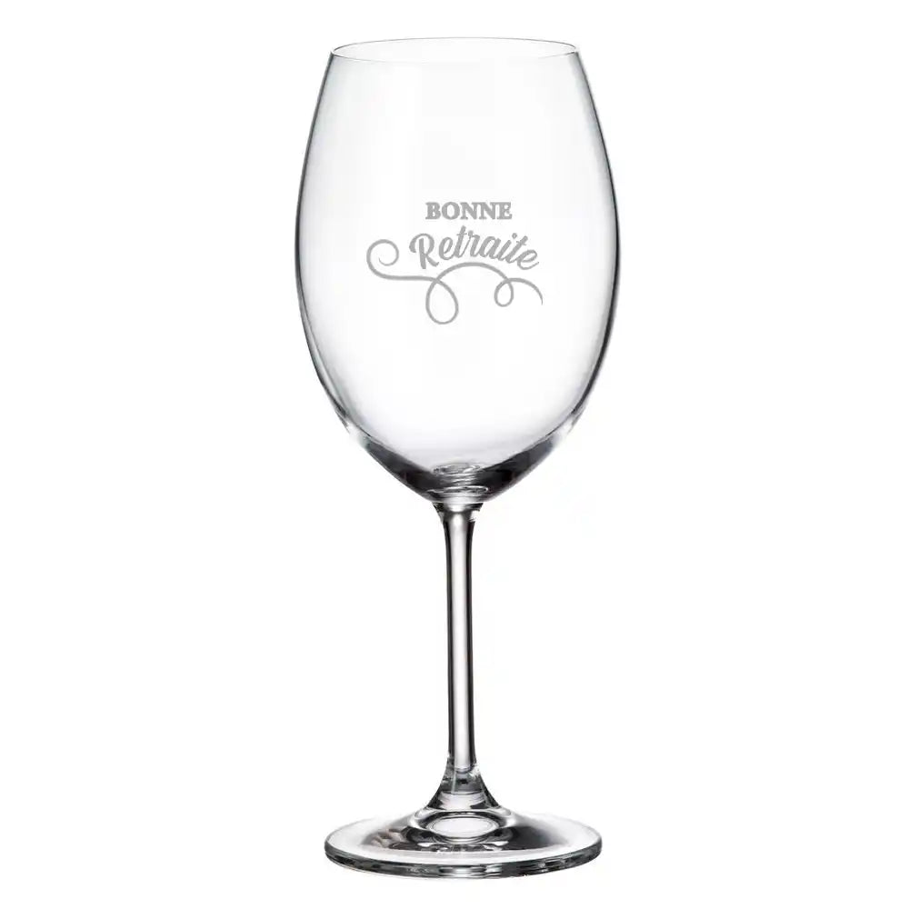 Coupe à Vin - Bonne retraite