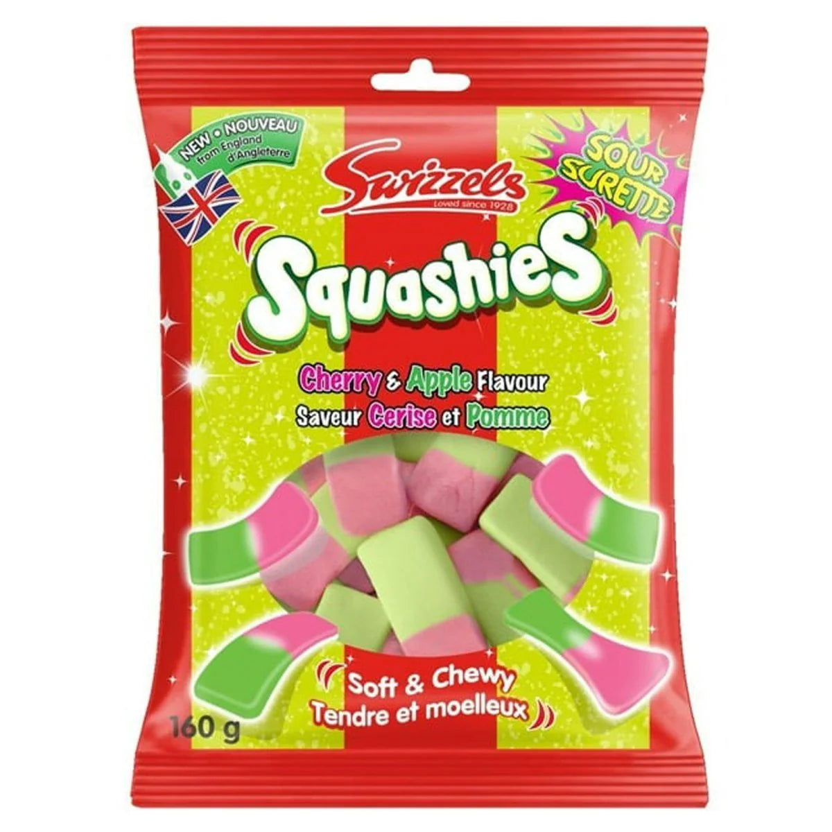 Squashies - Saveur cerise et pomme