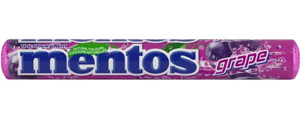 Mentos Raisin – Bonbons Chewy Mint Rouleau
