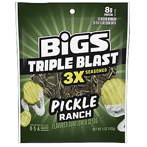 Graines de tournesol BIGS Triple Blast – Cornichon et ranch